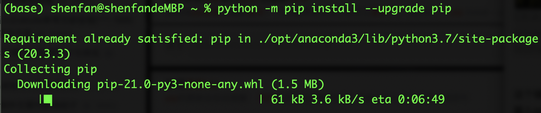 2 AI command Not Found Mkvirtualenv mkvirtualenv Ai c 
