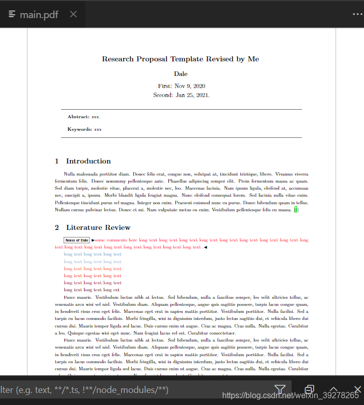 【LaTeX】Research Proposal的模板、一些技巧(包含:横线的制作,标题和摘要的排版)_research proposal 【LaTeX】Research Proposal的模板、一些技巧(包含:横线的制作,标题和摘要的排版)_research proposal