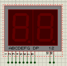 Figure 2-6 Team A digital tube scoring display circuit