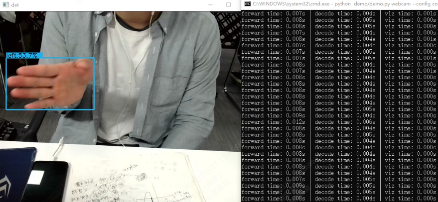 nanodet训练手势识别模型