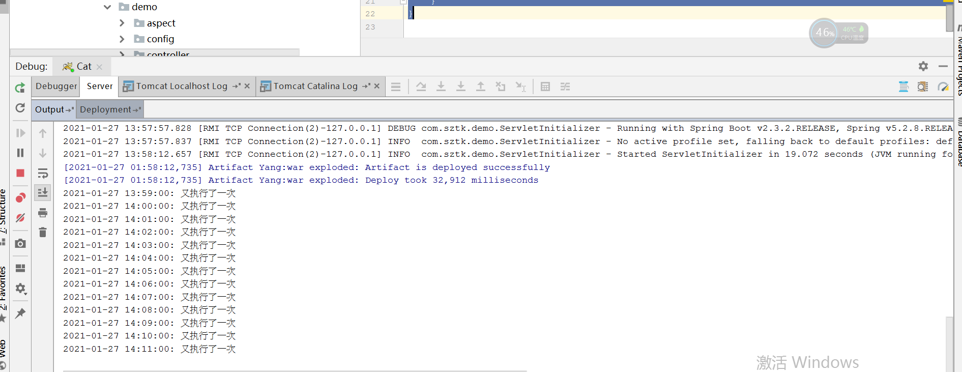 Java basic timing tasks - Programmer Sought