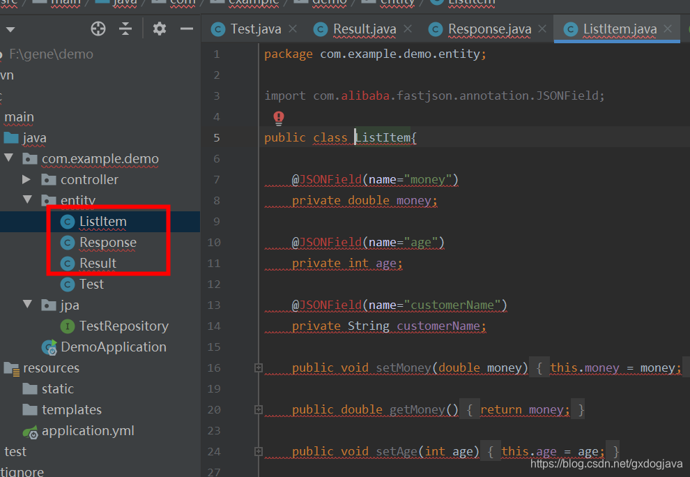 JSON与java对象(含泛型嵌套)互转_json.tojavaobject 泛型-CSDN博客