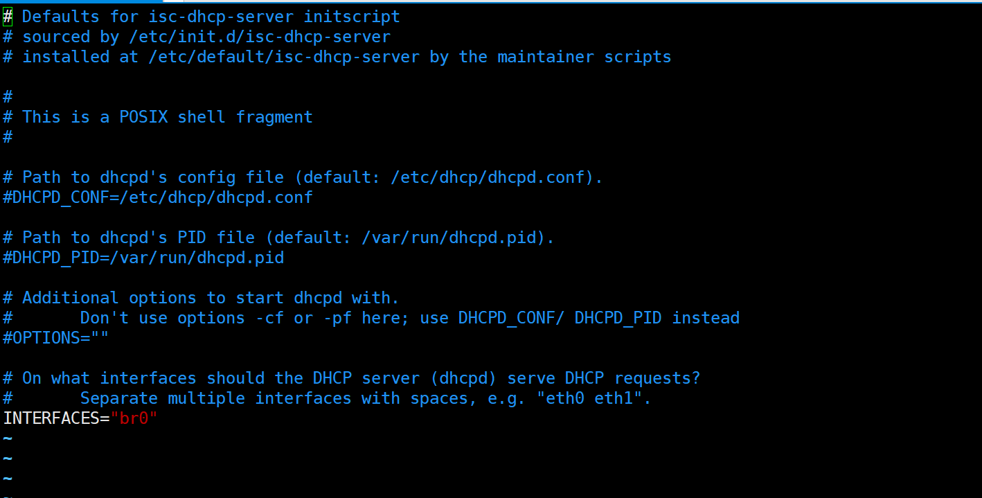 Ubuntu安装DHCP服务器_iface br0 dhcpCSDN博客