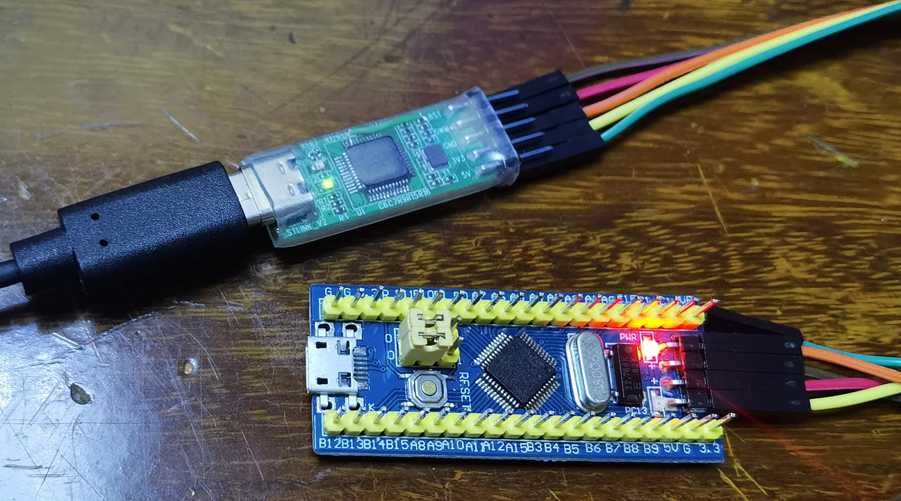 程序烧录器stlink_v2cmsis_dap_v2制作——diy方案分享