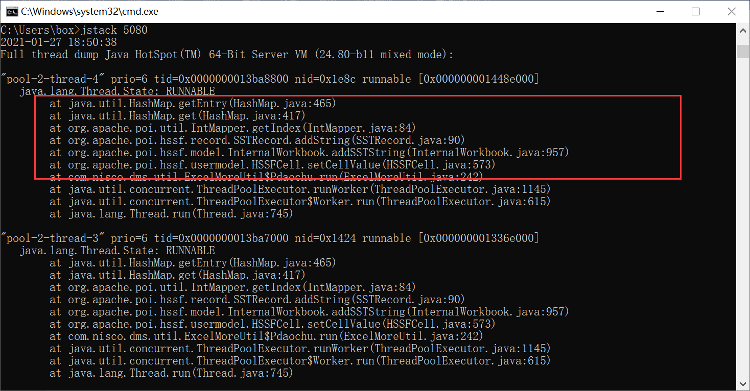 HSSFWorkbook在多线程导出报表时报错原因及处理。_数据导入导出时,在多线程下会造成阻塞的原因CSDN博客