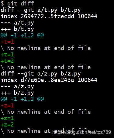 通过实例讲解git diff 的各种用法_git diff dev master --stat-CSDN博客