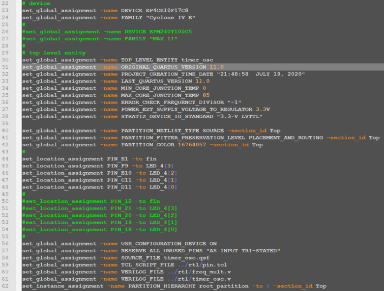 set the global assignment num_parallel_processors in your qsf