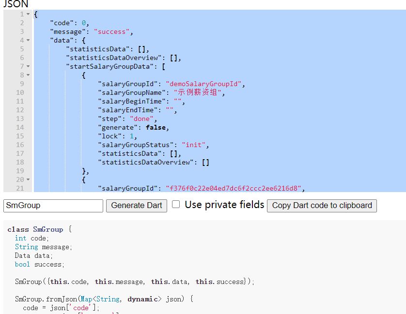 Use JSON to transfer Dart in Flutter - Programmer Sought