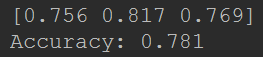 Python 交叉验证模型评估