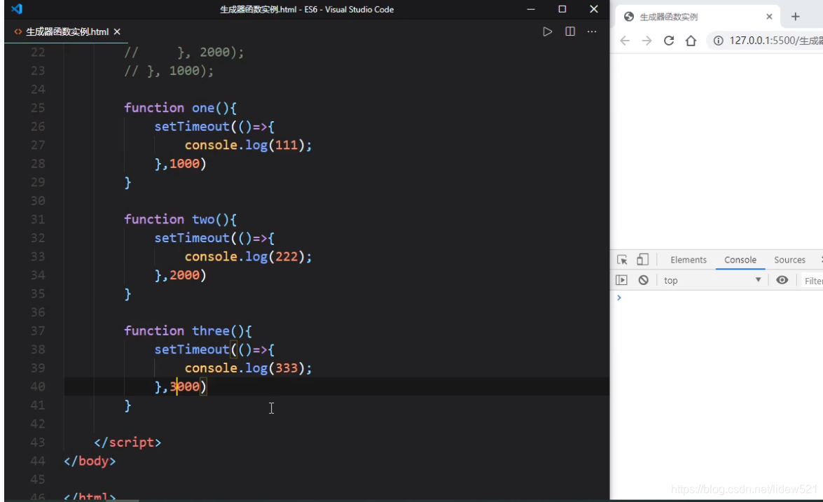 ES6新特性_ES6生成器函数实例---JavaScript_ECMAScript_ES6-ES11新特性工作笔记022_脑瓜凉的博客-CSDN博客