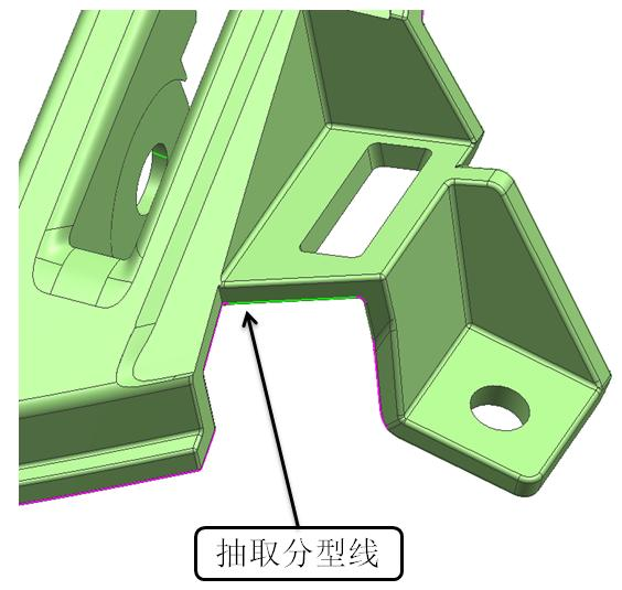 UG模具设计：汽车模具高低落差位的分模解决方法