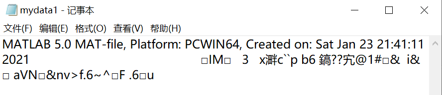 4-1-2打开记事本查看save存储的内容