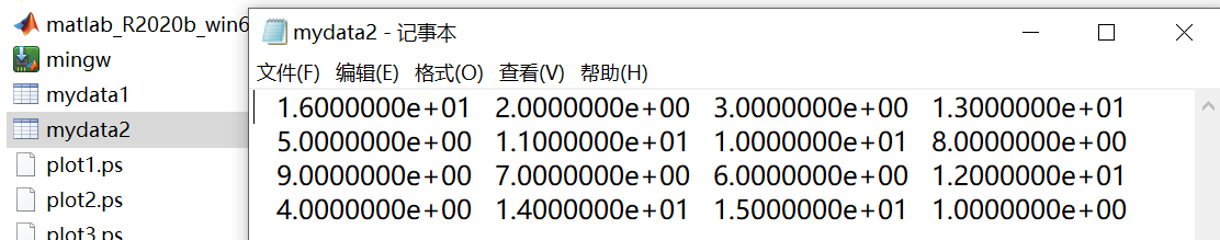 3-1-4打开记事本查看save函数的纯文字文档