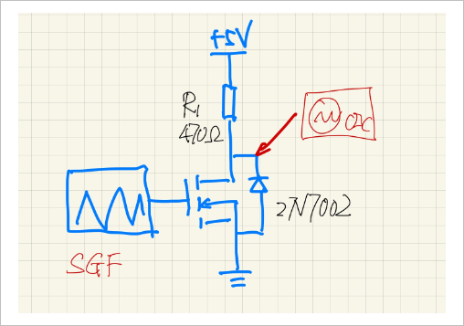 测量电路▌02测量数据▲ 2n7002的特性▲ 购买到的2n70022n7002数据手
