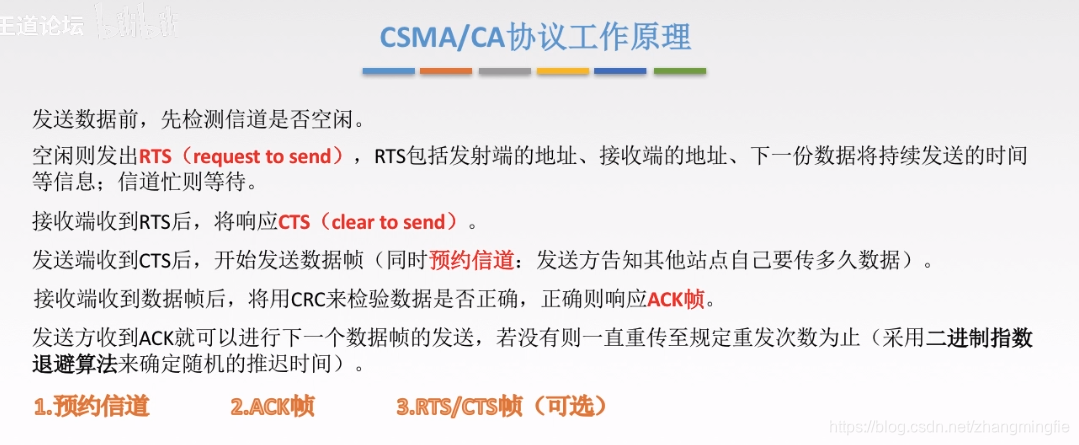 CSMA/CA工作原理