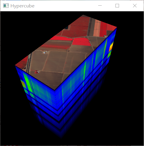 高光谱立方体图片