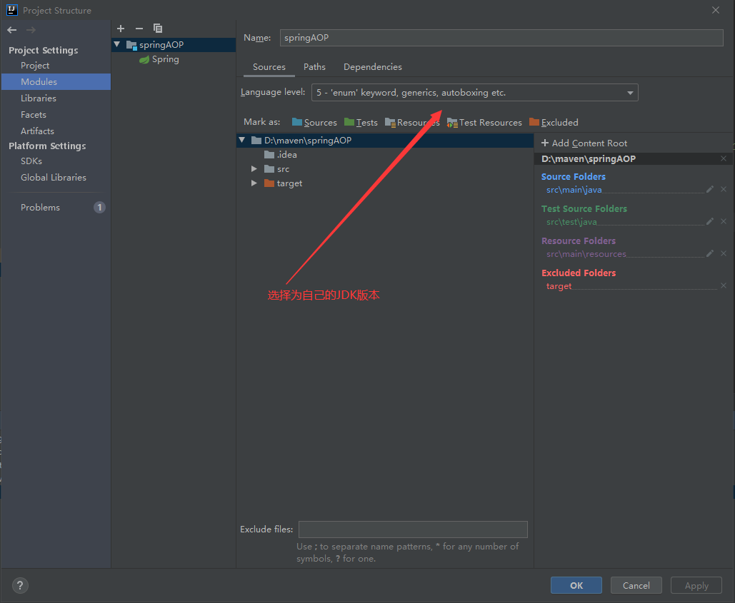 Error: java: Error: Release version 5 is not supported Error: java ...