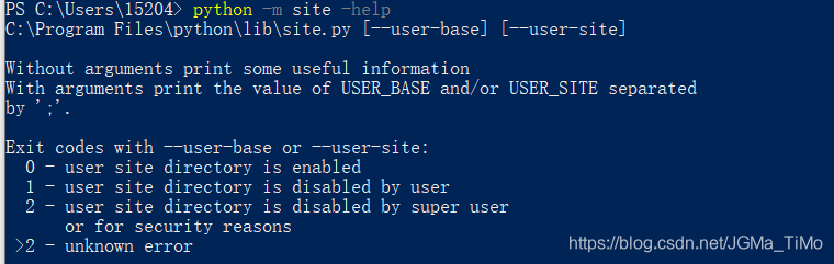 python安装与使用(一)_python -m site -help没出现地址-CSDN博客