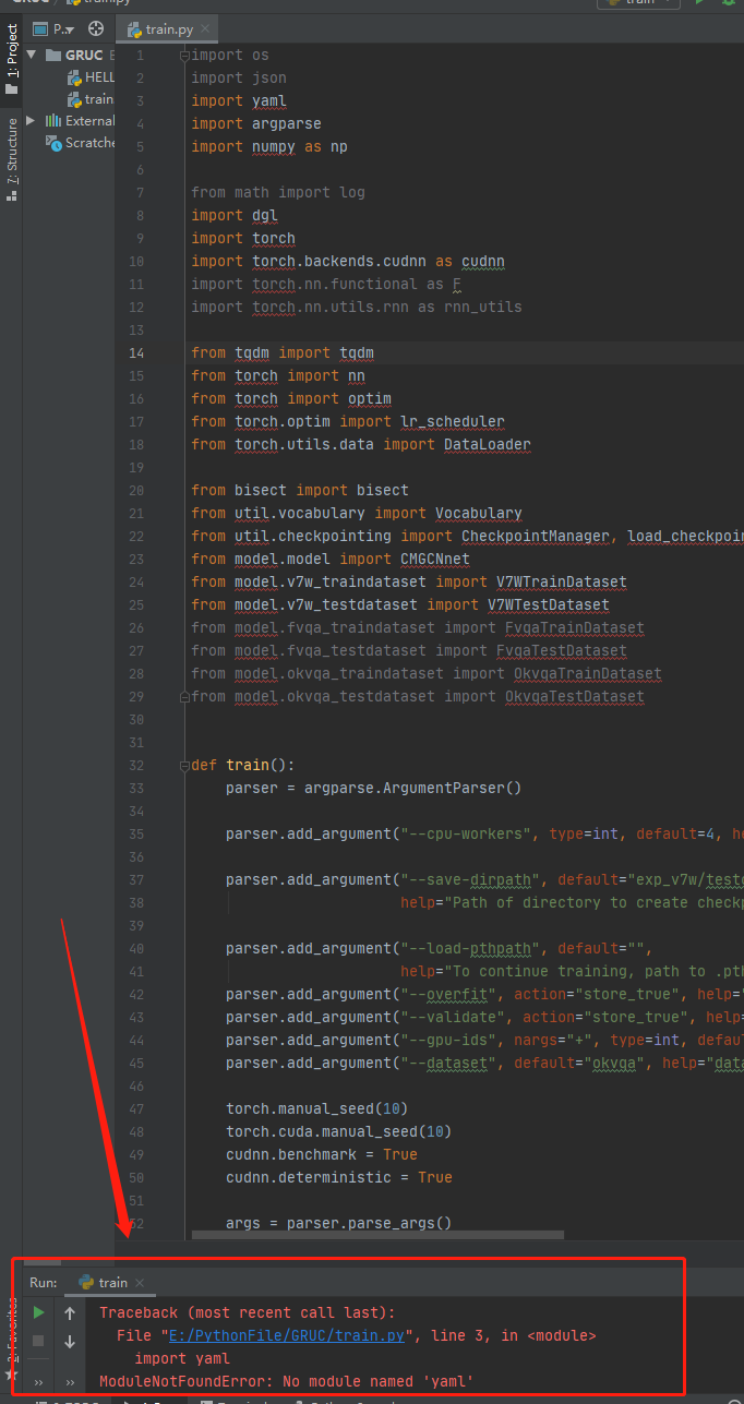  pycharm No Module Named yaml no Module Named pycharm 