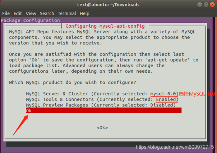 ubuntu 安装 mysql 8.0