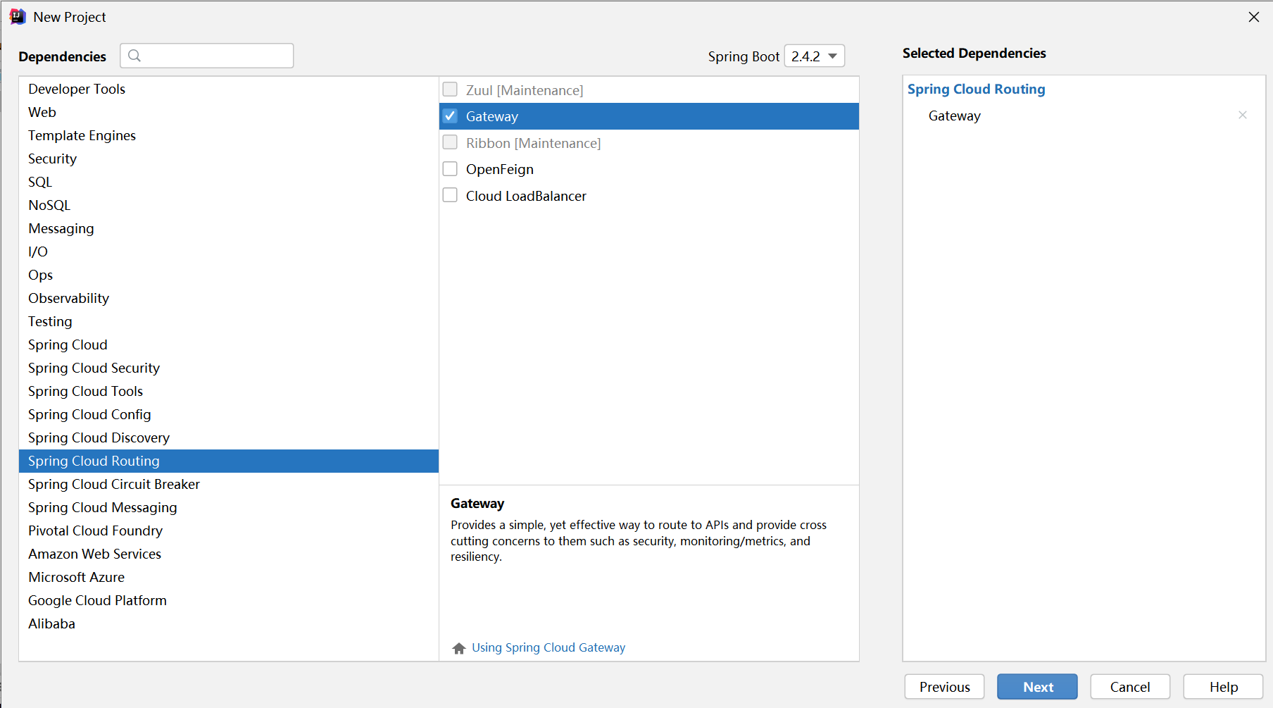 spring boot集成spring cloud gateway网关,从零搭建,入门案例_springboot集成gateway-CSDN博客