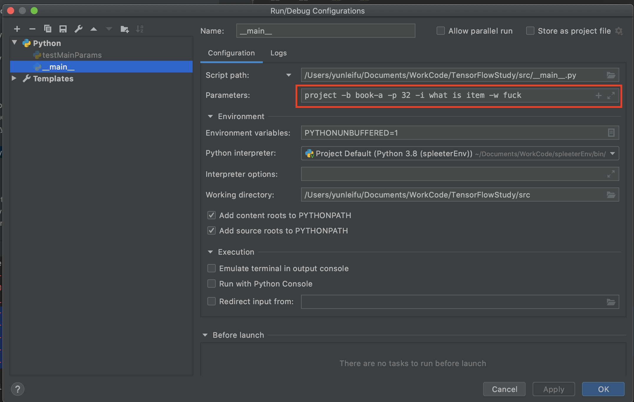 python的ArgumentParser使用_黄色摩托的博客-CSDN博客