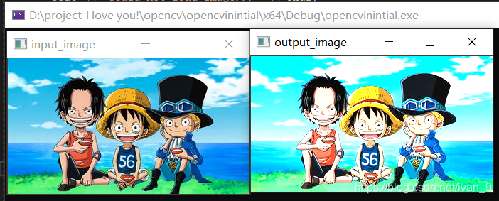 Opencv图像的亮度和对比度调整 Ivan 9的博客 Csdn博客