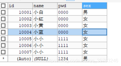 更新表