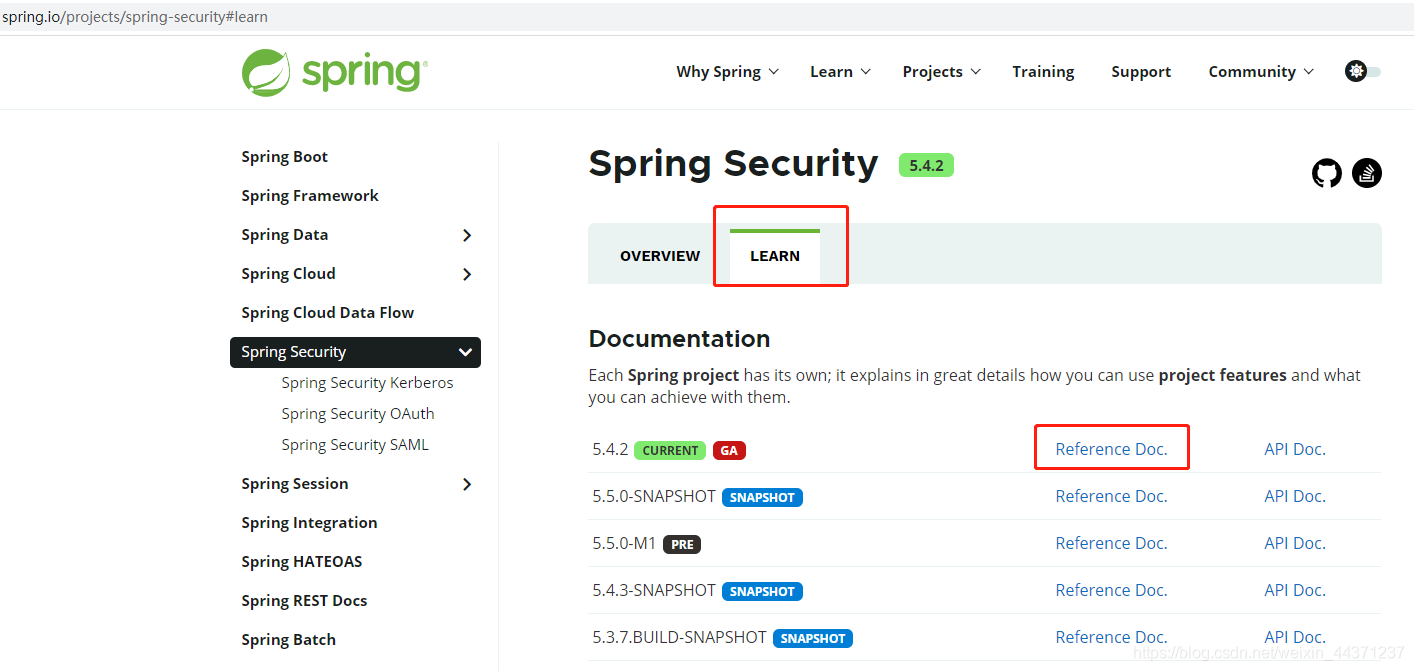 spring-security 官网示例地址_springsecurity官网-CSDN博客
