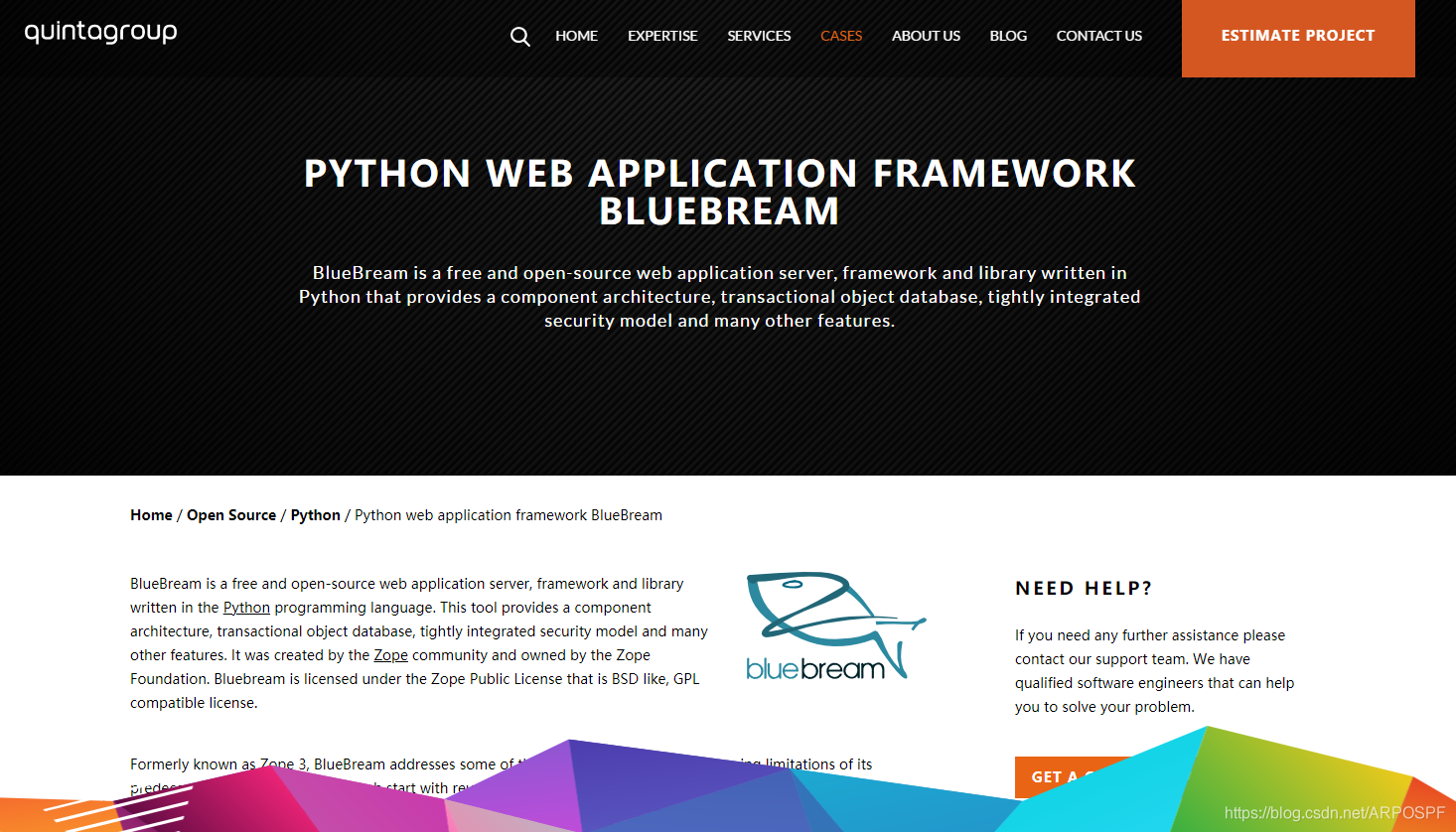 BlueBream web framework