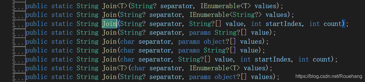C# string.Join的用法_c# string.join-CSDN博客