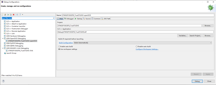 Eclipse+gcc+STM32+OpenOCD调试_eclipse Openocd-CSDN博客