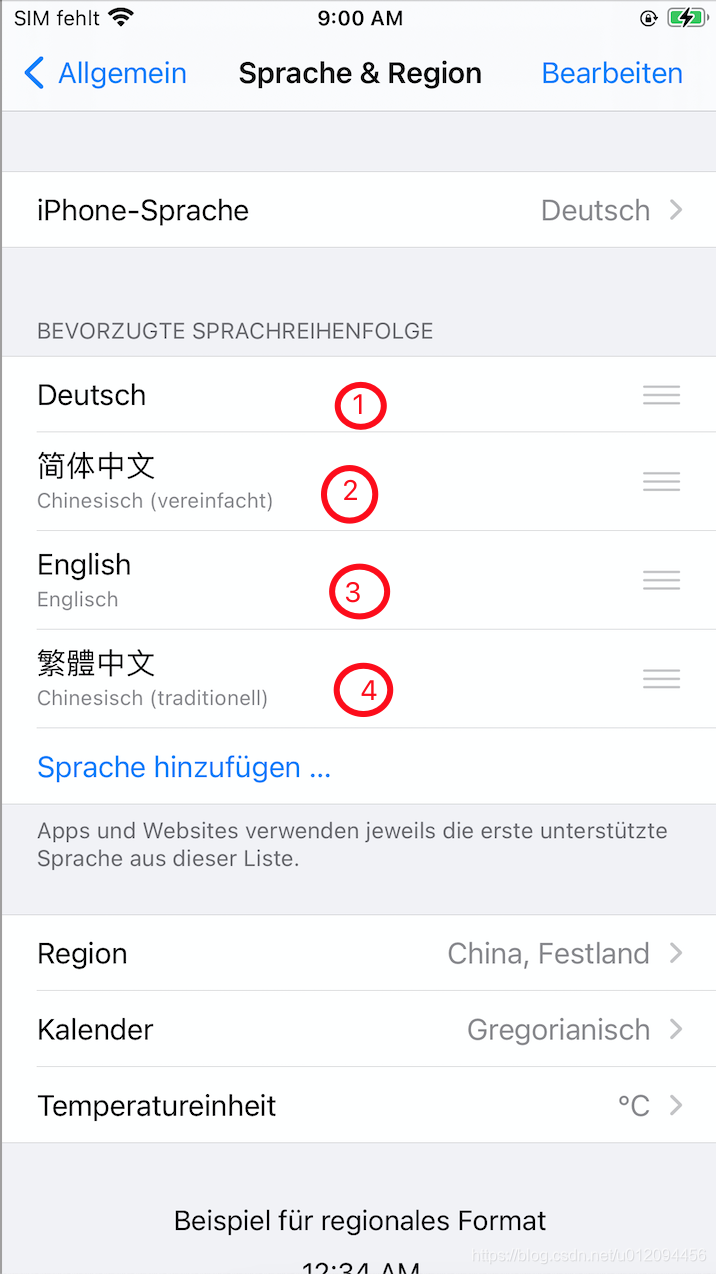 iOS app 无侵入控制语言显示