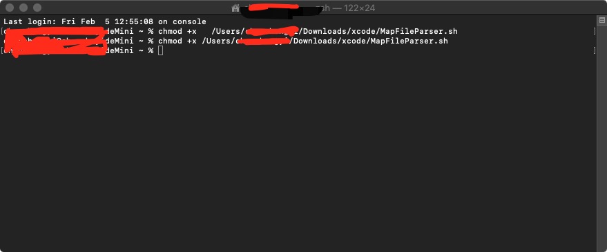 Xcode骚操作之：解决报错 MapFileParser.sh: Permission denied