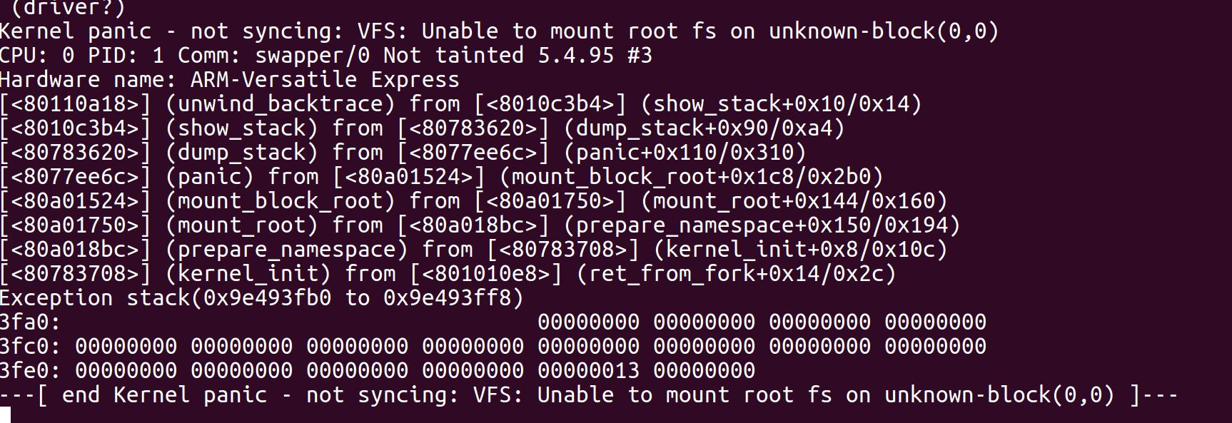 qemu system arm no output