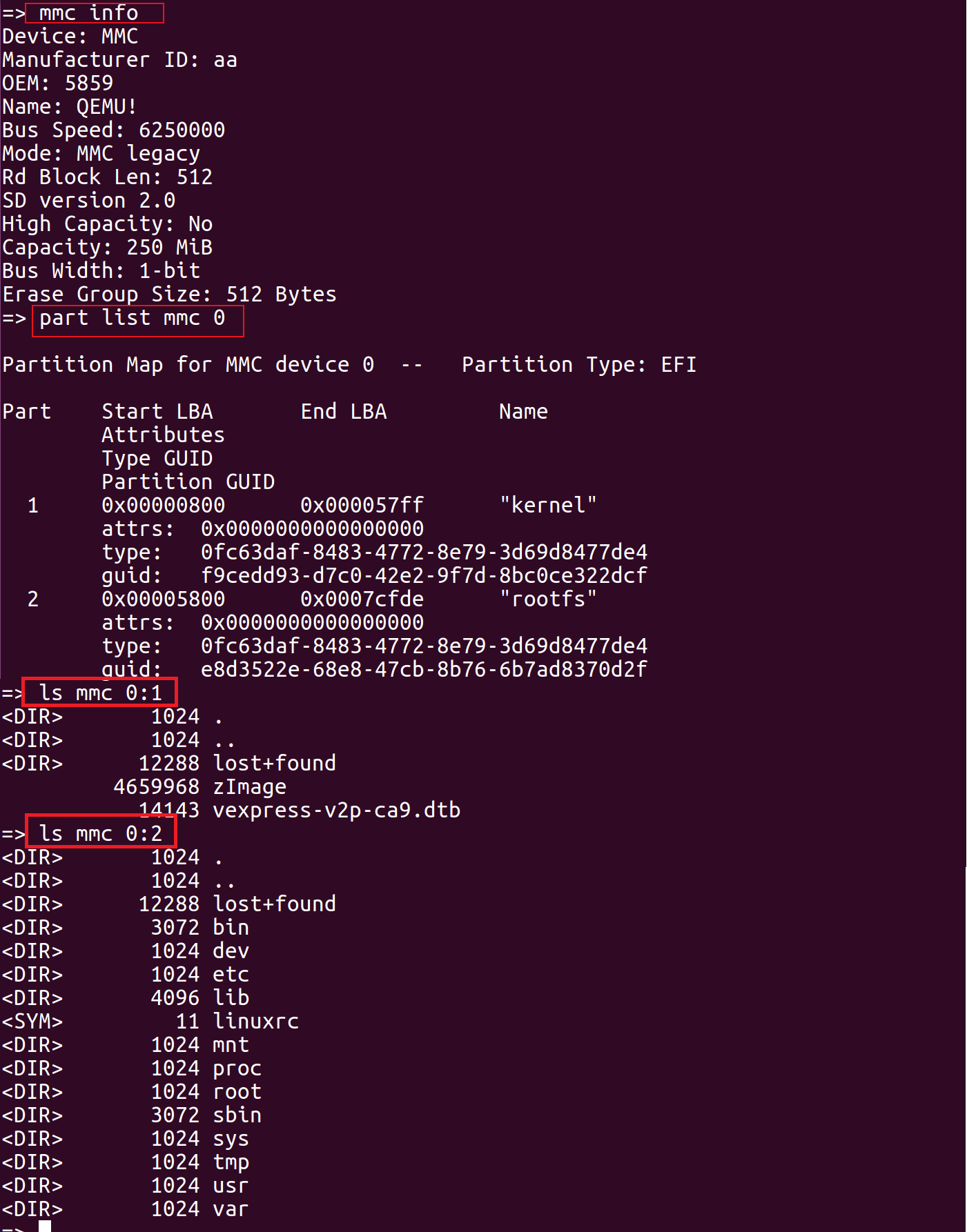 从0开始使用QEMU模拟ARM开发环境之uboot通过sd卡加载uImage_image format was not specified