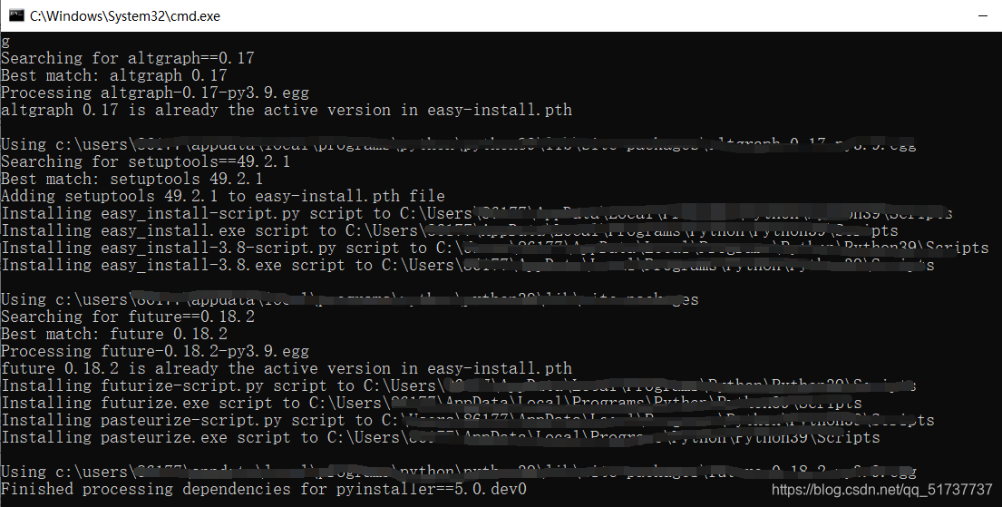 pip install pyinstaller安装失败的解决办法_pip install pyinstaller 不成功-CSDN博客