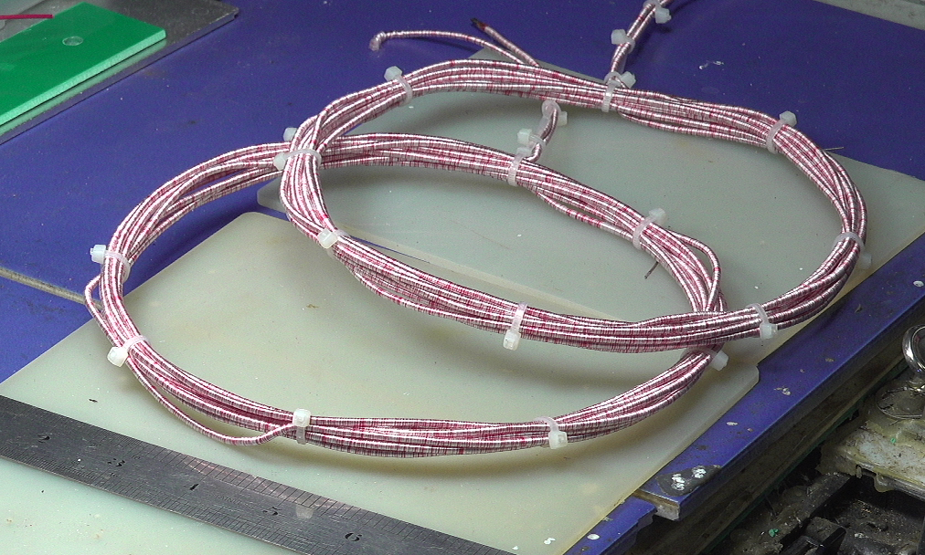 ▲ 制作后的两个线圈