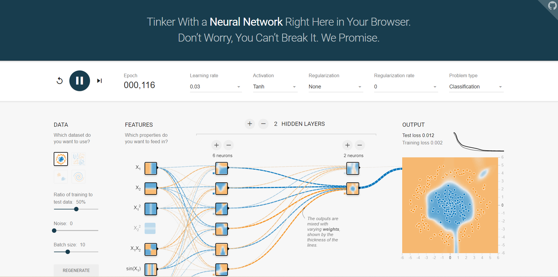 orga neural network playground tensorflowhttps/www.cs.