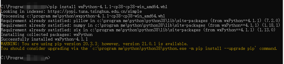 Python3 8 Pip Install