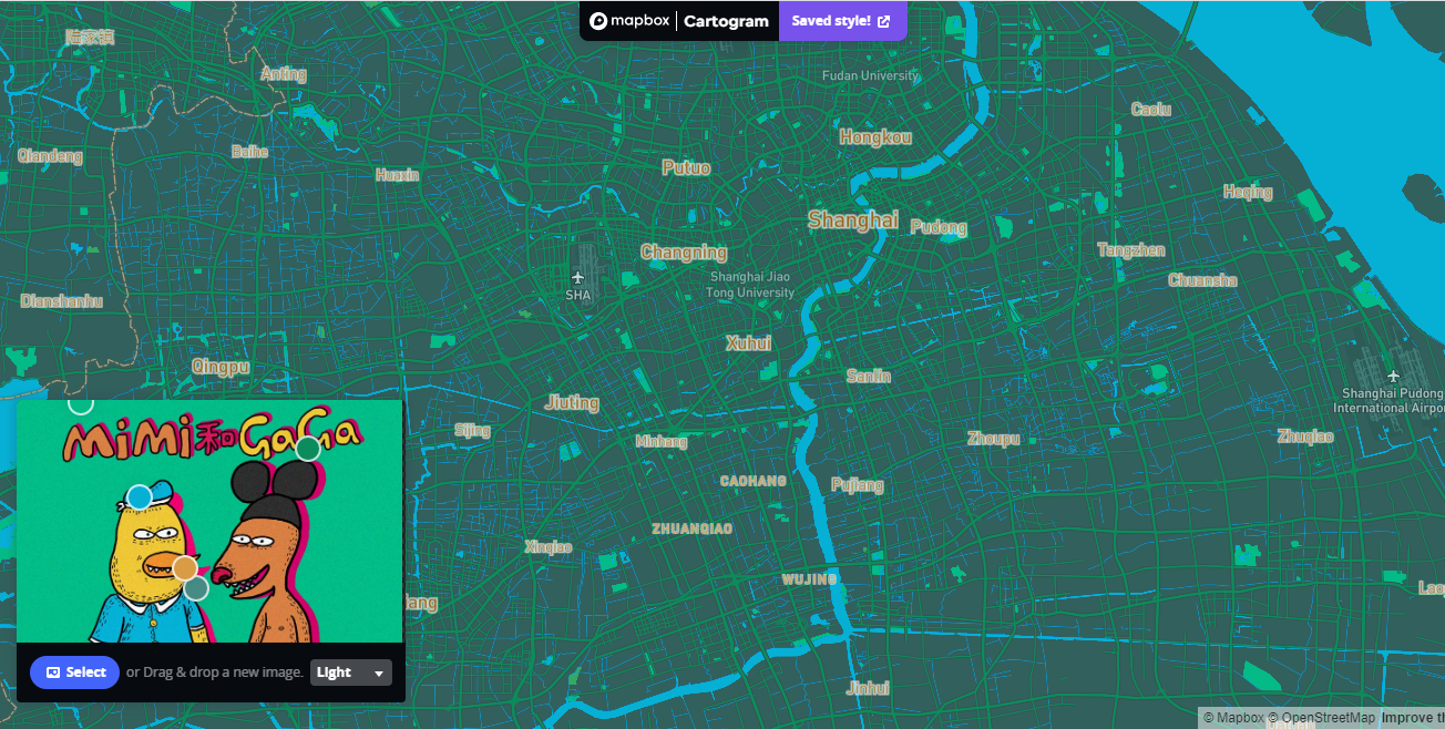 使用cartogram自制tableau可用的mapbox地图样式