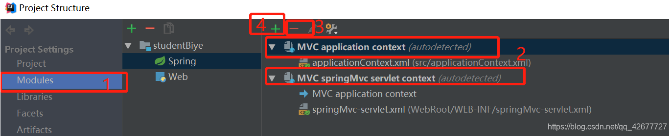 IDEA项目配置中出现 in module XXX File is included in 4 contexts的解决方法