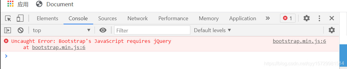 Uncaught Error Bootstrap S JavaScript Requires JQuery At Bootstrap Min