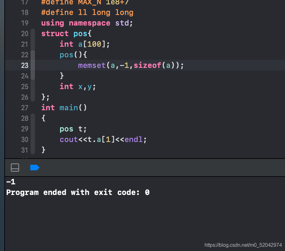 struct构造函数 c++
