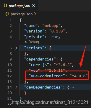 Vue 中使用 codemirror_codemirror 只读-CSDN博客