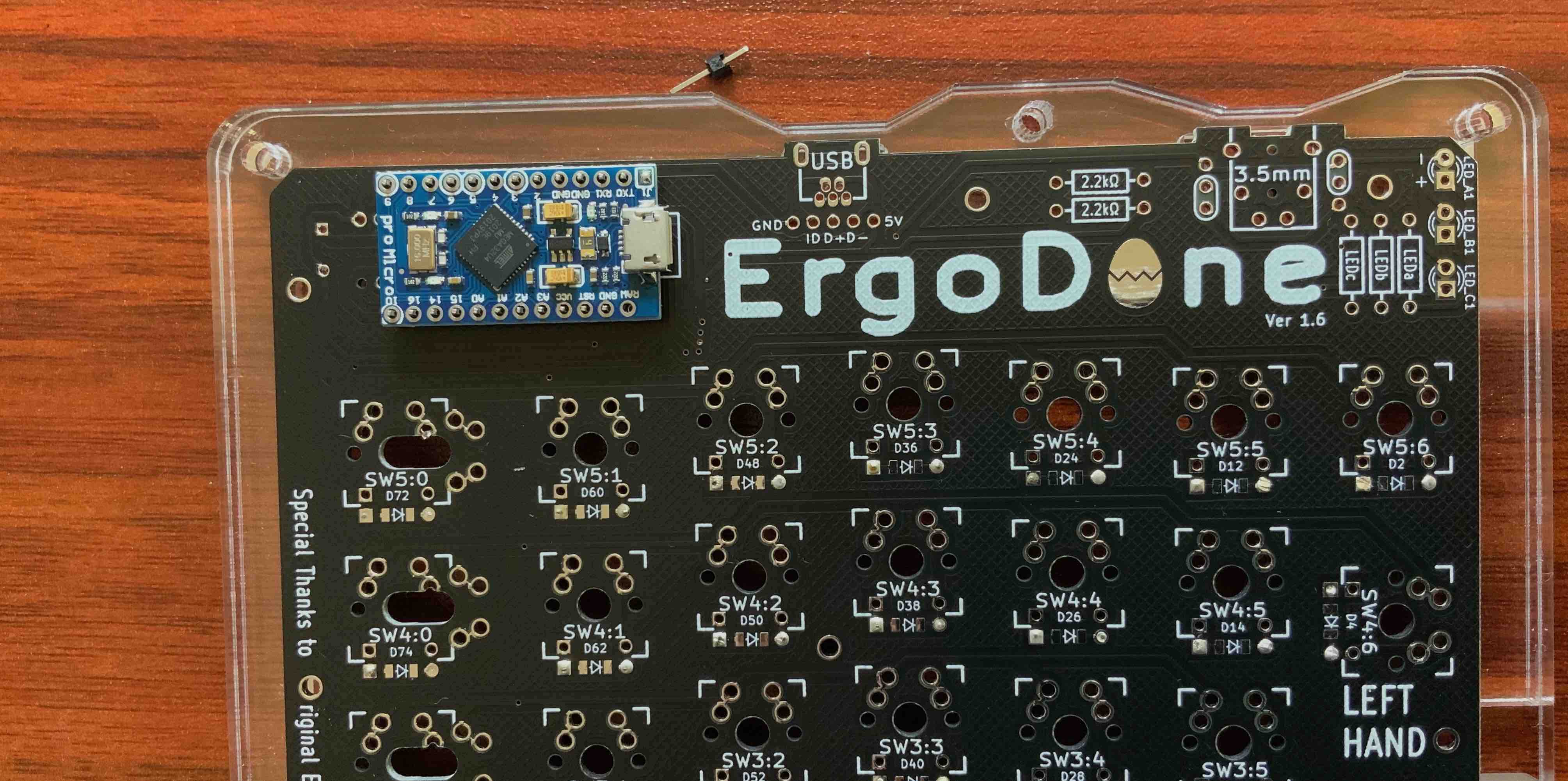 制作右手轴体焊接及供电模块后记理论说明怎么样让左手的arduino pro