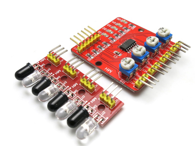 4路红外循迹模块使用教程