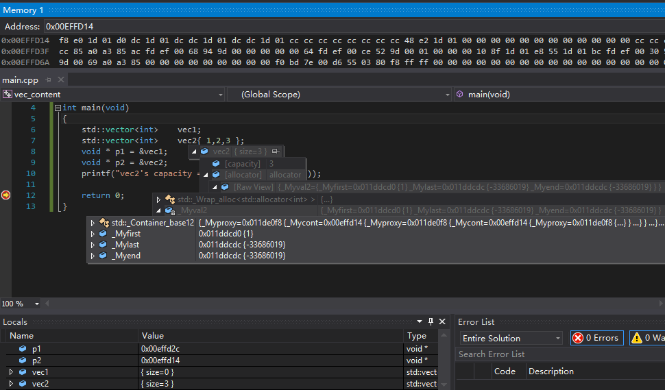 std::vector内存结构简析_std::vector 最后一个的指针-CSDN博客