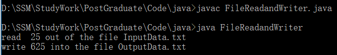 java讀取文件內容并寫入到另一文件，采用JAVA編寫程序實現從文件讀取操作